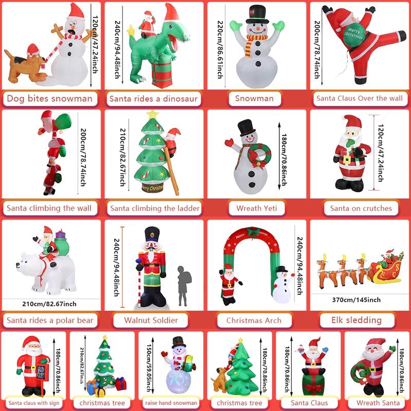 Holiday Light-Up Inflatables