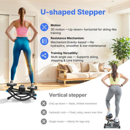Pro Rocking Ski Stepper