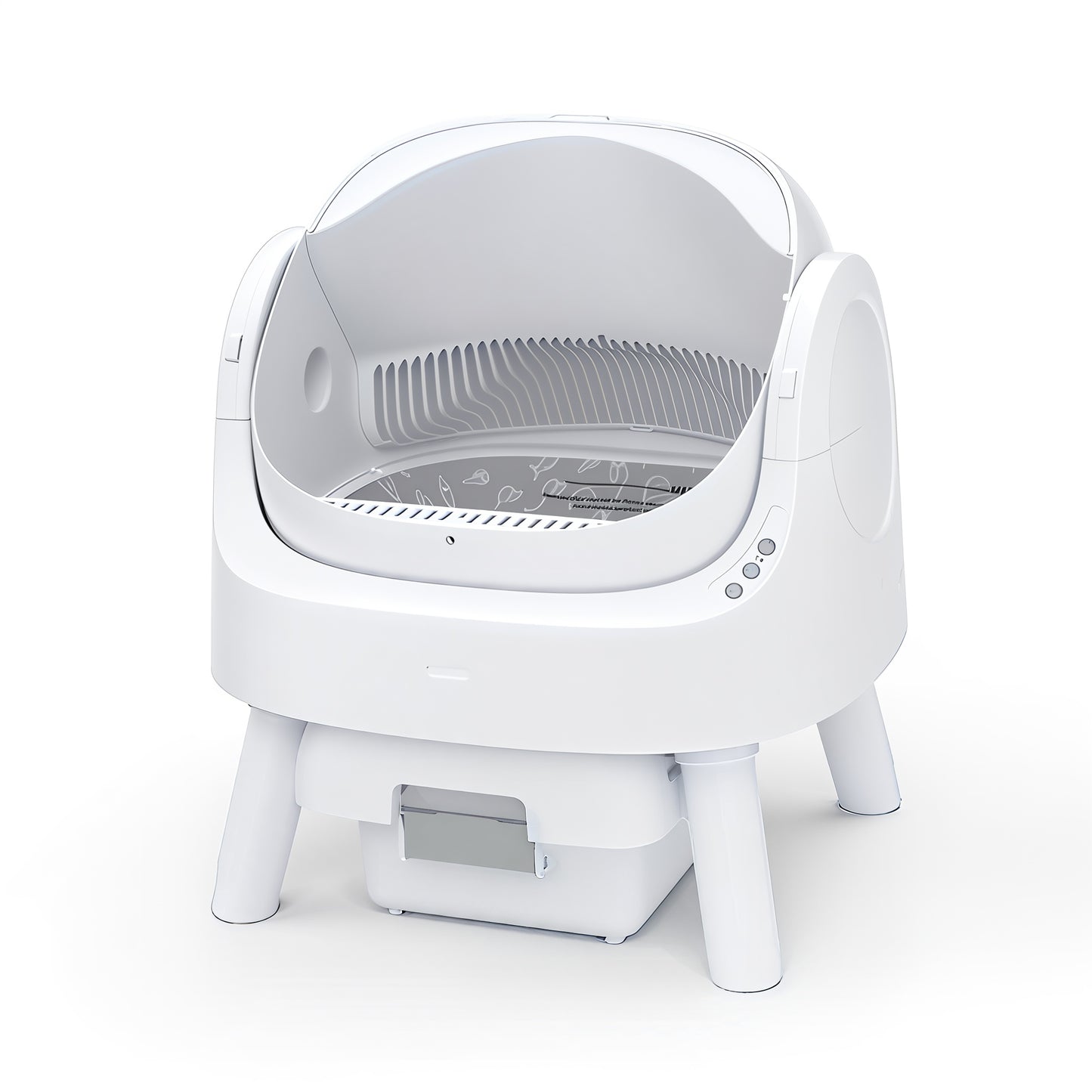 Open-Top Auto Clean Litter Box