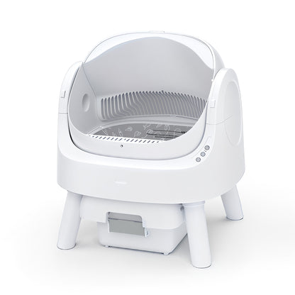 Open-Top Auto Clean Litter Box